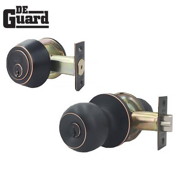 Premium Combo Lockset - Oil Rubbed Bronze - Entrance - Grade 3 - KW1 - UHS Hardware