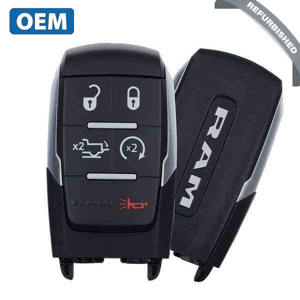 2019-2020 Dodge Ram Pickup HD 2500-5500 / 5-Button Smart Key / PN: 68374994AB / GQ4-76T (OEM) - UHS Hardware