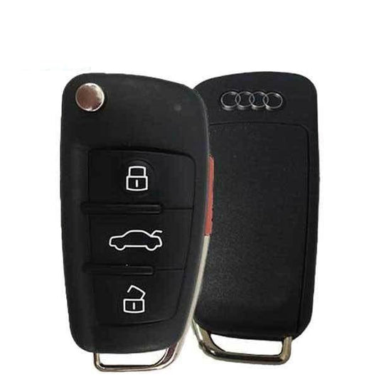 RFK-AUD-1271 - Audi / 3-Button Flip Key / PN:  81A 837 220 J / NBGFS1271M (OEM) - UHS Hardware