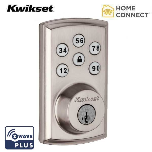 Kwikset - Smartcode 888 -  Electronic Contemporary Deadbolt - Home Connect  - Z-Wave - SmartKey Technology - UHS Hardware