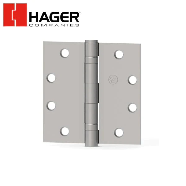 Hager - ECBB 1100 - Full Mortise - 5-Knuckle - Ball Bearing - Standard Weight - 4.5" x 4.5" - Optional Finish - Optional Pin Function