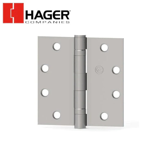 Hager - ECBB 1100 - Full Mortise - 5-Knuckle - Ball Bearing - Standard Weight - 4.5" x 4.5" - Optional Finish - Optional Pin Function