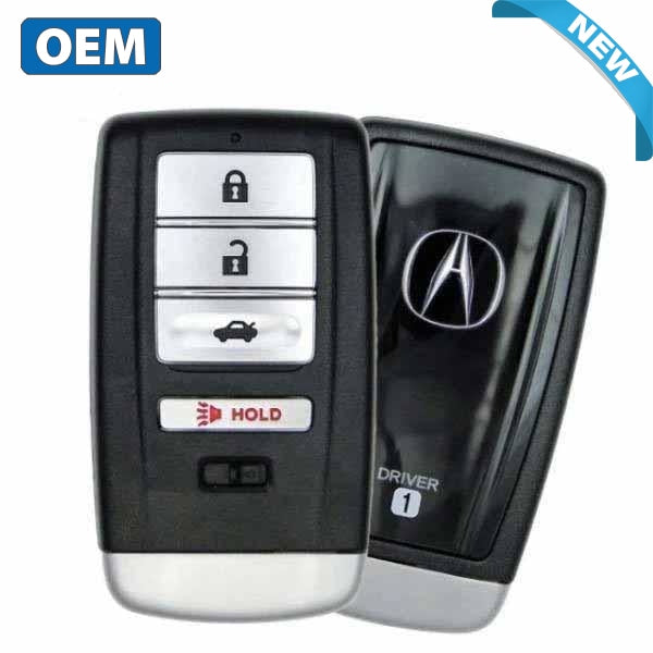 2015-2019 Acura ILX RLX TLX / 4-Button Smart Key / PN: 72147-TZ3-A01 / KR5V1X (Driver 1) (OEM) - UHS Hardware