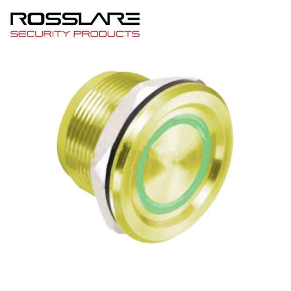 Rosslare - PX-34G - Piezoelectric Switch - LED Ring - 5-30 VDC - IP68 - Gold - UHS Hardware