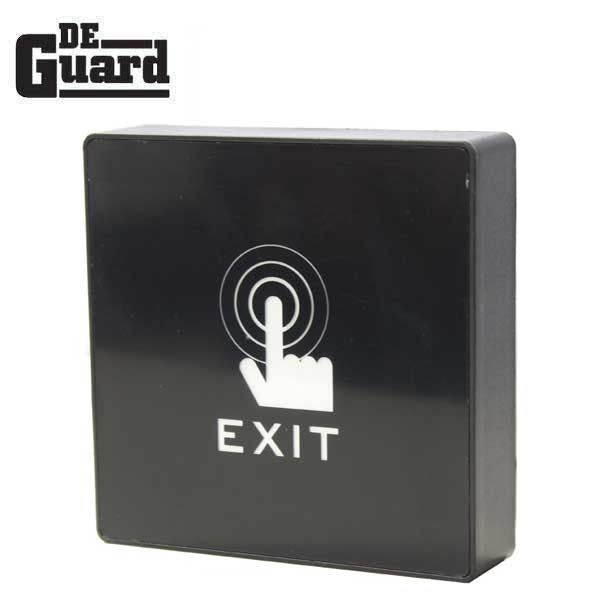 Contactless No Touch - Door Exit Button - Acrylic Plate - NO/NC/COM - 12VDC - UHS Hardware