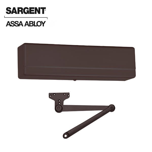 Sargent - 1431 - Powerglide Door Closer w/ P10 - Heavy Duty Parallel Arm - 10BE - Dark Oxidized Satin Bronze Equivalent - Grade 1 - UHS Hardware