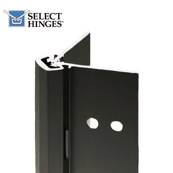 Select Hinges - 11 - 85" - Geared Concealed Continuous Hinge - Black - Heavy Duty - UHS Hardware