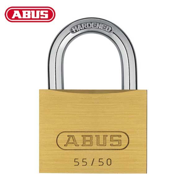 Abus - 55/50 B - Economy Solid Brass Padlock - 1-57/64" Width - UHS Hardware