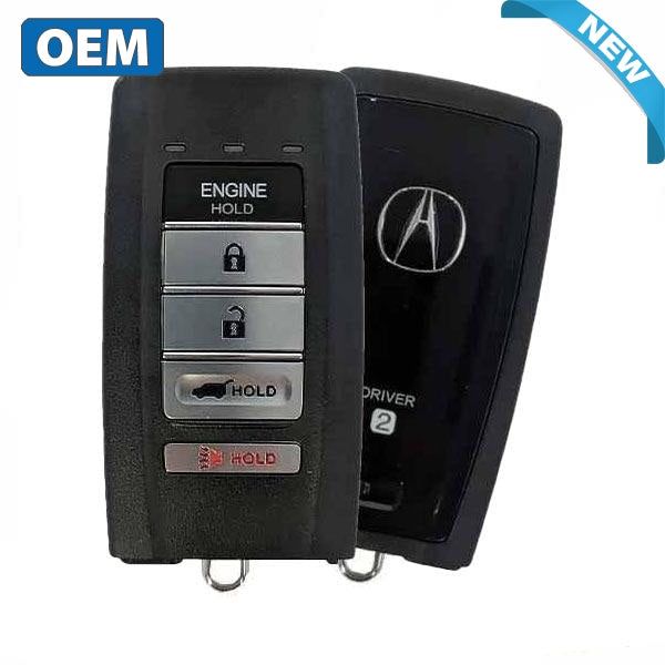 2019-2020 Acura Mdx / 5-Button Smart Key Pn: 72147-Tjb-A51 Kr5995364 Driver 2 (Oem)