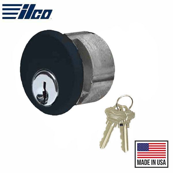 ILCO - Keyed Mortise - Schlage C Keyway - AR Cam - Zinc - KD - BLK - Black - UHS Hardware