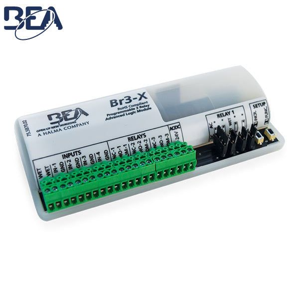 BEA - BR3-X - Programmable 3-Relay Advanced Logic Module & Restroom Controller - UHS Hardware