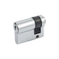 GAAB - I292-29 - Profile Cylinder - Single Sided - Satin Chrome - (Yale R6) (46mm) - UHS Hardware