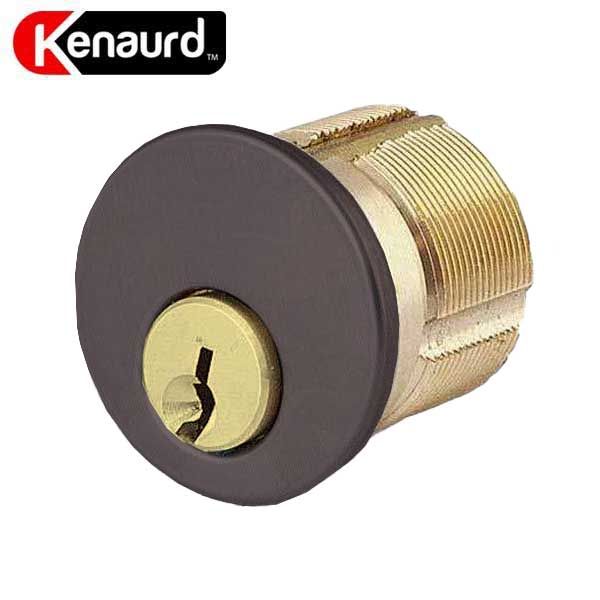 Premium Mortise Cylinder - 1" - 10B - Oil Rubbed Bronze / Black - (SC1 / KW1) - UHS Hardware