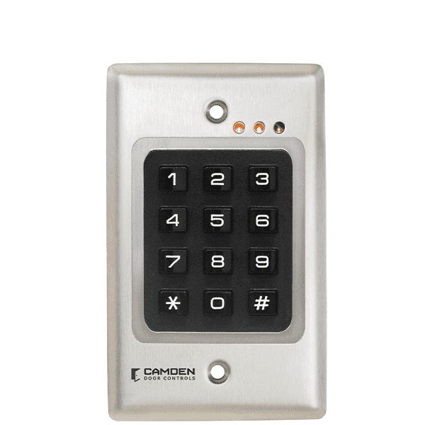 Camden CM-CM-120I - Flush Mount Standalone Keypad - 999 Users - 12/24V AC/DC - UHS Hardware