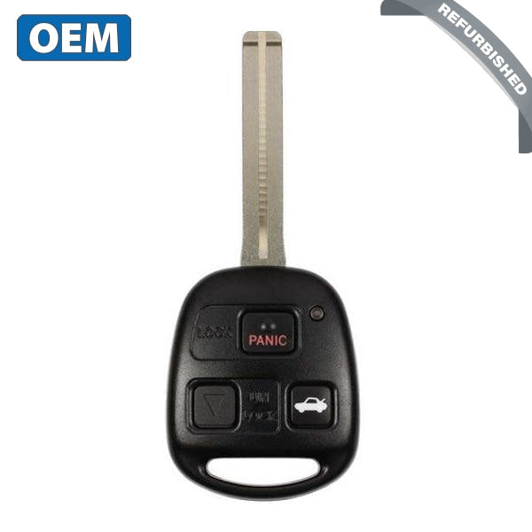 1998-2001 Lexus Es300 Sc300 Sc400 / 3-Button Remote Head Key Long Blade Pn: 89070-33470 Hyq1512V