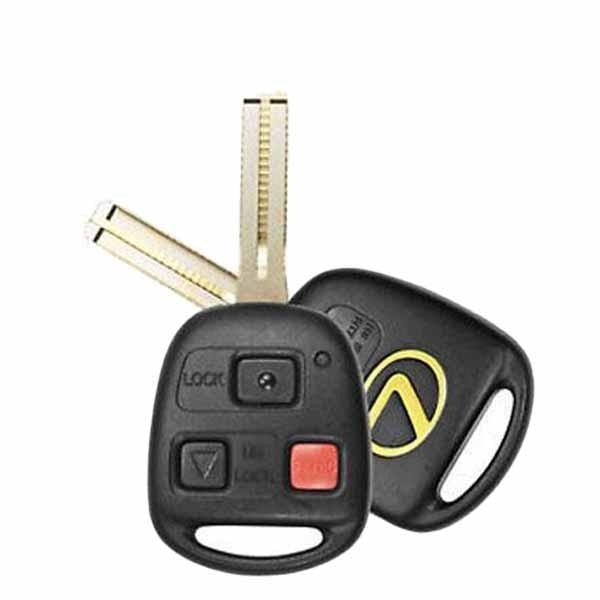 1999-2003 Lexus RX300 / 3-Button Remote Head Key / PN: 89070-48020 / NI4TMTX-1 (OEM) - UHS Hardware