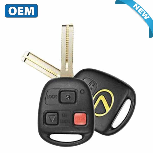 1999-2003 Lexus RX300 / 3-Button Remote Head Key / PN: 89070-48020 / NI4TMTX-1 (OEM) - UHS Hardware