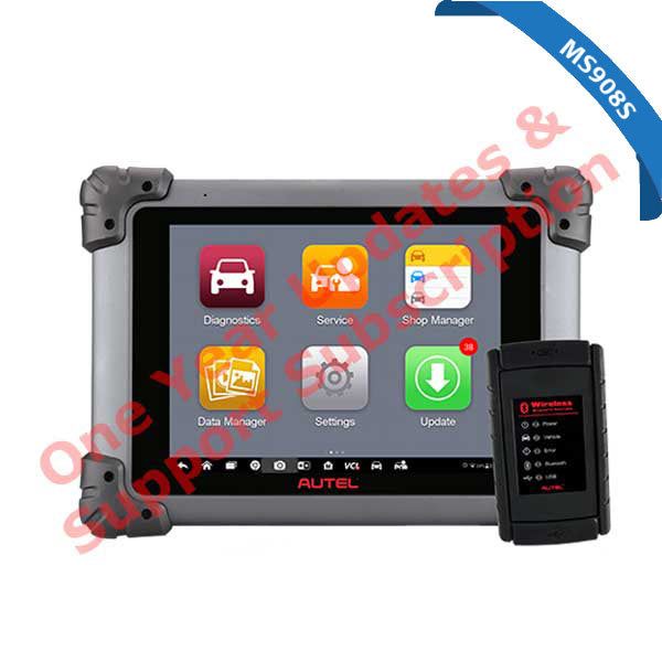 Autel - MaxiSYS MS908S - Advanced Smart Diagnostic Tool - Updates & Support Sub - 1 YEAR - UHS Hardware