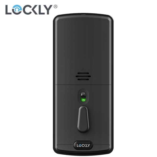 Lockly - PGD728WP - Secure PRO Biometric Electronic Deadbolt - Fingerprint Reader - Bluetooth - WiFi Hub - Fire Rated - Matte Black - UHS Hardware