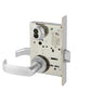 Sargent - 8205 - Mechanical Mortise Lock - LN Rose / L Lever - Office/Entry - Right Hand - LFIC - 0 Bitted Core - 26D - Satin Chrome Plated - Grade 1 - UHS Hardware