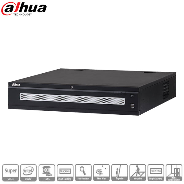 Dahua / 64-Channel / 12MP / NVR / 8 SATA / HDD Sold Separately / DH-NVR6A08-64-4KS2 - UHS Hardware