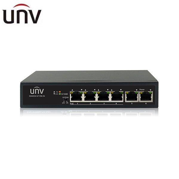 Uniview / 6 port POE Switch / UNV-POE-6T - UHS Hardware