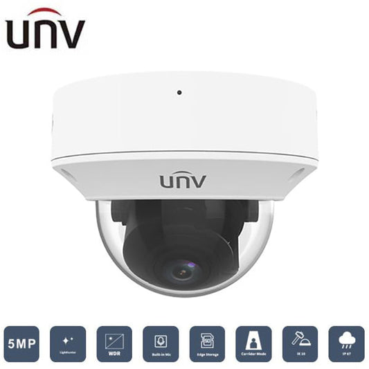 Uniview / IP Cameras / Bullet / 2.7-13.5mm AF Automatic Focusing and Motorized Zoom Lens / 5MP / Smart IR / IP67 / IK10 / WDR / UNV-3235SB-ADZK-I0 - UHS Hardware