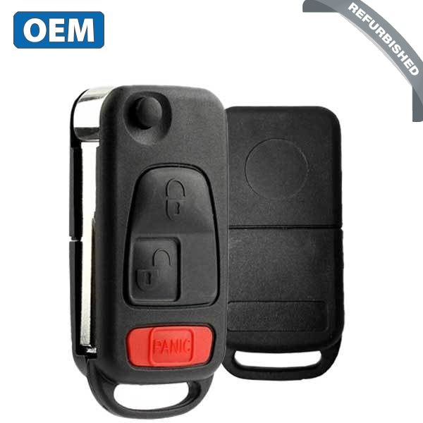 1995-2007 Mercedes / 3-Button Flip Key / PN: 267 102 334 / KR55 (OEM) - UHS Hardware