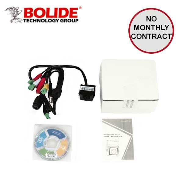 Bolide - IP / 2MP / Network Pinhole Camera / Fixed / 2.8mm Lens / Multiple Streams / Facial Recognition / 12VDC - UHS Hardware