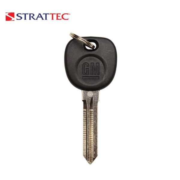 GM B111 Transponder Key w/ GM Logo / 2005-2017  (CIRCLE +) (Strattec) - UHS Hardware