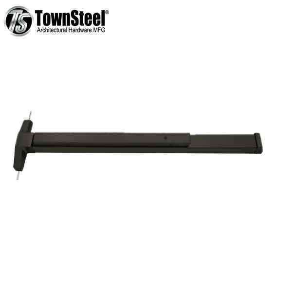 TownSteel - ED6700- Narrow Stile Concealed Vertical Panic Device Push Bar - 36" -  Oil Rubbed Bronze  -  Grade 1 - UHS Hardware