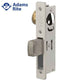 Adams Rite - MS Deadlock - MS1850SN - 1-1/2" Backset - ANSI Size - Straight Bolt - Flat Faceplate - Aluminum - Metal / Wood Door - UHS Hardware