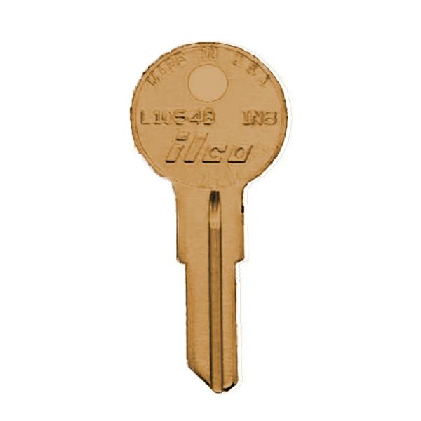 IN8-BR ILCO Key Blank - 4 Pin or Disc - ILCO - UHS Hardware