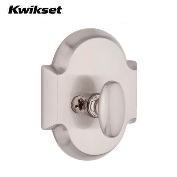 Kwikset - 980 - Deadbolt - Single Cylinder - Austin Rose - 15 - Satin Nickel - SmartKey Technology - Grade 1 - UHS Hardware