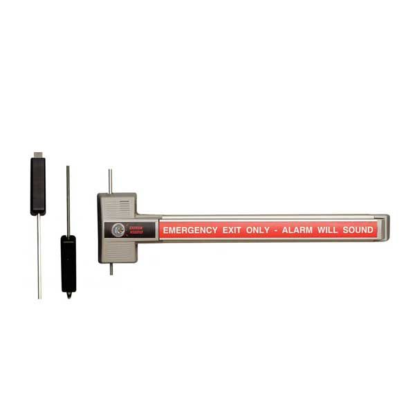 Detex - ECL-230X-TDB-DX1 - 1 Hinge Bolt - Alarmed Deadbolt Panic Device - 3 Point Dead Bolt - UHS Hardware