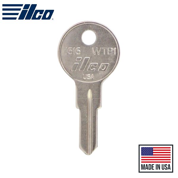 1616-WTP1 WRIGHT Key Blank - ILCO - UHS Hardware