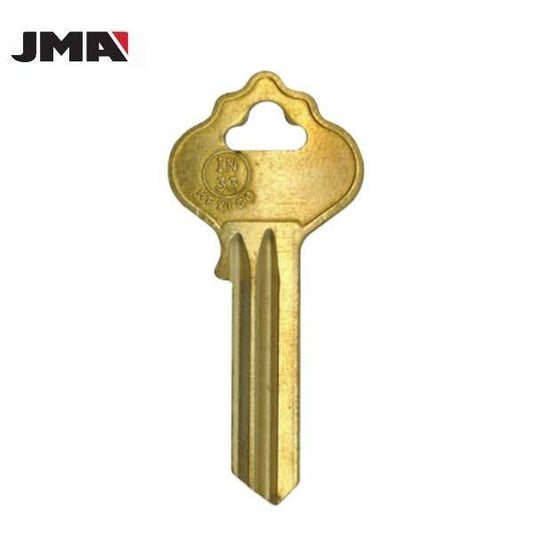 IN33 / 1054MT Ilco Cabinet Key - NP (JMA-ILC-2D) - UHS Hardware