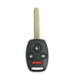 2003-2007 Honda / 4-Button Remote Head Key / PN: 35118-SDA-A11 / 0UCG8D-380H-A (AFTERMARKET) - UHS Hardware