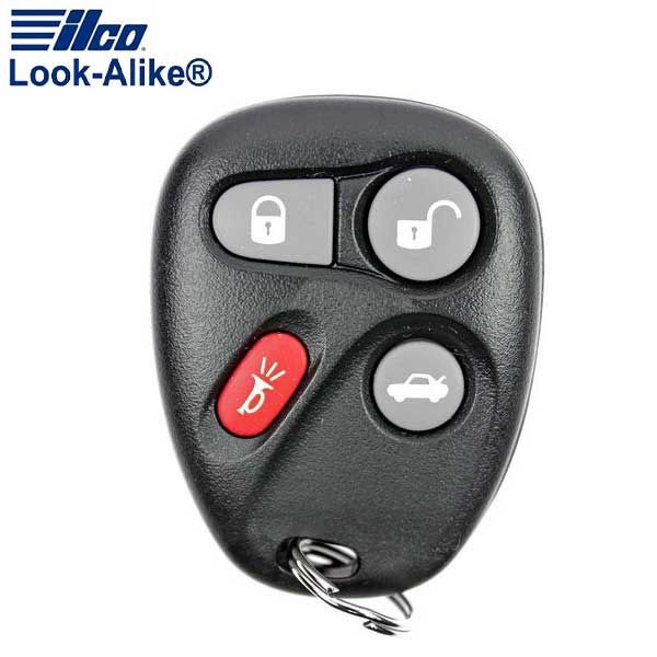 2001-2005 GM / 4-Button Keyless Entry Remote / PN: 25695954 / KOBLEAR1XT (AFTERMARKET) - UHS Hardware