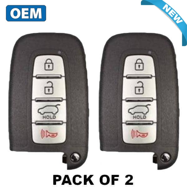 2 x 2009-2014 Kia Sorento Borrego Rio / 4-Button Smart-Key / PN: 95440-1U050 / SY5HMFNA04 (Bundle of 2)(OEM) - UHS Hardware