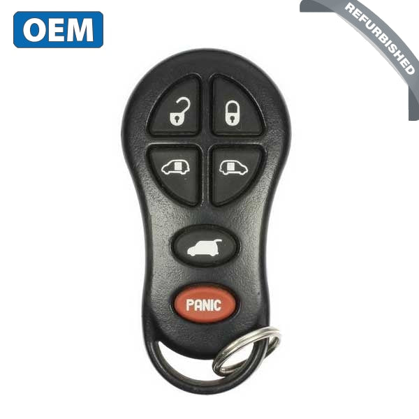 2001-2004 Dodge Chrysler Van / 6-Button Keyless Entry Remote / PN: 04686797AB / GQ43VT18T (OEM) - UHS Hardware