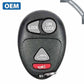 2001-2007 GM / 4-Button Keyless Entry Remote / PN: 10335588 / L2C0007T (OEM) - UHS Hardware