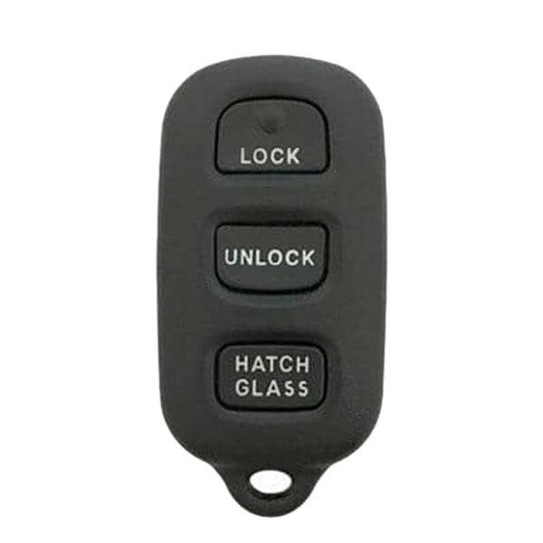 2003-2008 Toyota Matrix / Pontiac Vibe / 3-Button Keyless Entry Remote w/ Hatch & Glass / PN: 88969657 / GQ43VT14T (OEM) - UHS Hardware