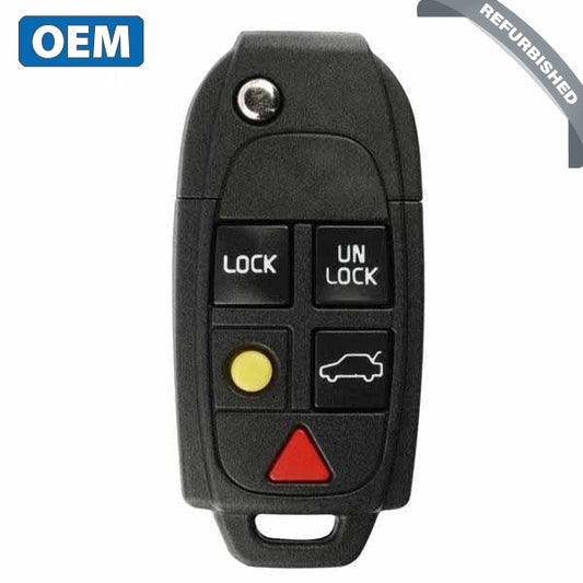 2004-2015 Volvo / 5-Button Flip Key / PN: 8688799 / LQNP2T-APU (OEM) - UHS Hardware