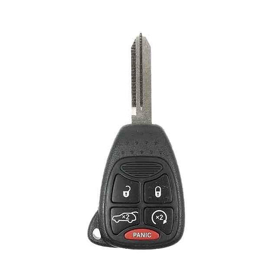 2006-2013 Chrysler Dodge Jeep  / 5-Button Remote Head Key / PN: 68029834AA / OHT692427AA (OEM) - UHS Hardware