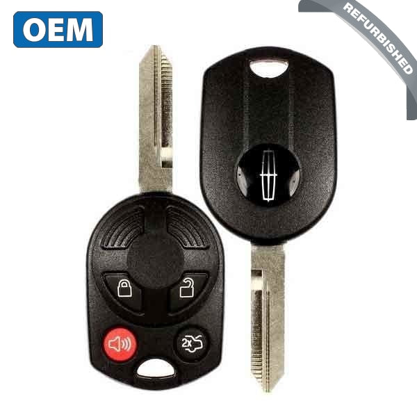 2007-2010 Lincoln / 4-Button Remote Head Key Pn: 164-R7015 Oucd6000022 H75 Chip 40 Bit (Oem Refurb)