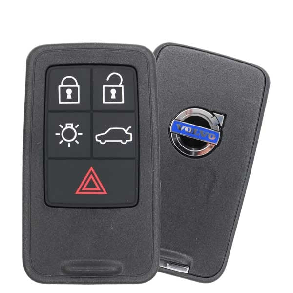 2007-2017 Volvo / 5-Button Smart Key W/ Approach Lights Pn: 30659607 Kr55Wk49264 (Oem Refurb)