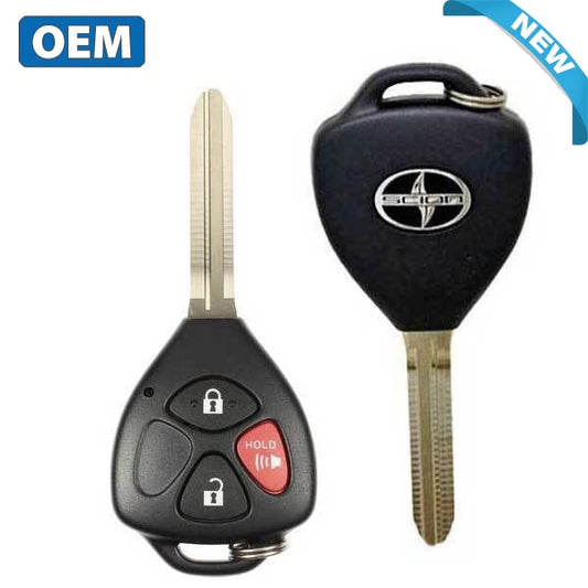 2008-2012 Scion xB  / 3-Button Remote Head Key / PN: 89070-12380 /  HYQ12BBY (OEM) - UHS Hardware