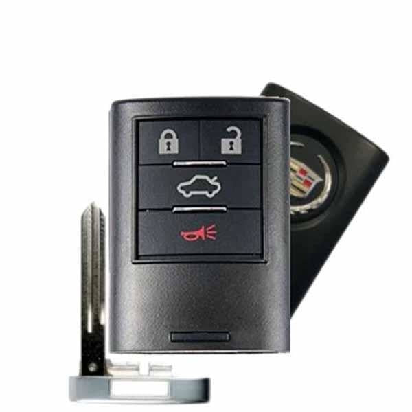2008-2015 Cadillac Cts / Dts Sts 4-Button Smart Key Pn: 25946299 M3N5Wy7777A (Oem)