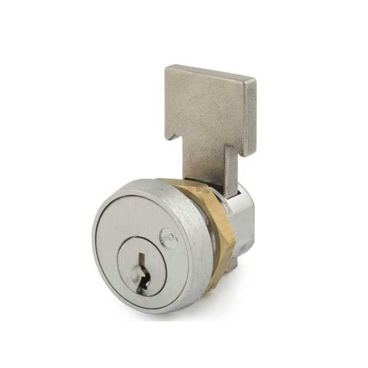 Olympus - T37 - T-Bolt Metal Bank Drawer Lock - N Series National - 26D - Satin Chrome - KD - UHS Hardware